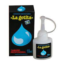 ADHESIVO INSTANTANEO LA GOTITA 2 ML.