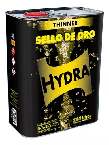 THINNER HIDRA SELLO ORO X 4 LT