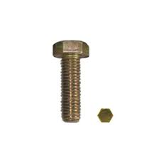 BULON HEXAGONAL DE ACERO GRADO 8 7X45