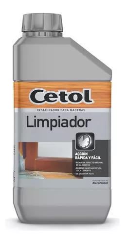 CETOL LIMPIADOR P/MADERA X 1LT.