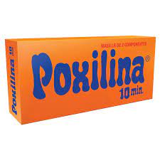 MASILLA DE DOS COMPONENTES POXILINA 10' 38ML./70GR.