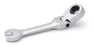 LLAVE COMBINADA CORTA C/CRIQUE ARTICULADA 8MM BREMEN