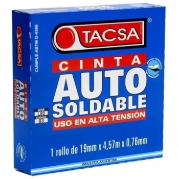 CINTA TACSA AUTOSOLDABLE 19MM X 2M X 0,76MM