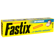 SELLADOR DE SILICONA FASTIX TRANSPARENTE POMO 25GRS.